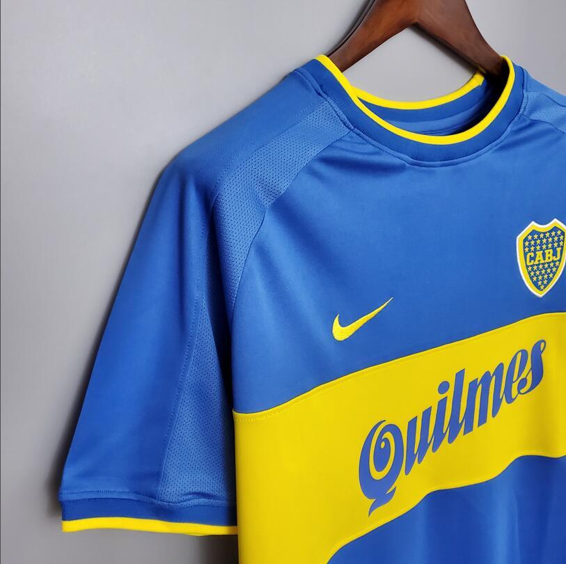Retro 1999-00 Boca Juniors home Football jersey Retro