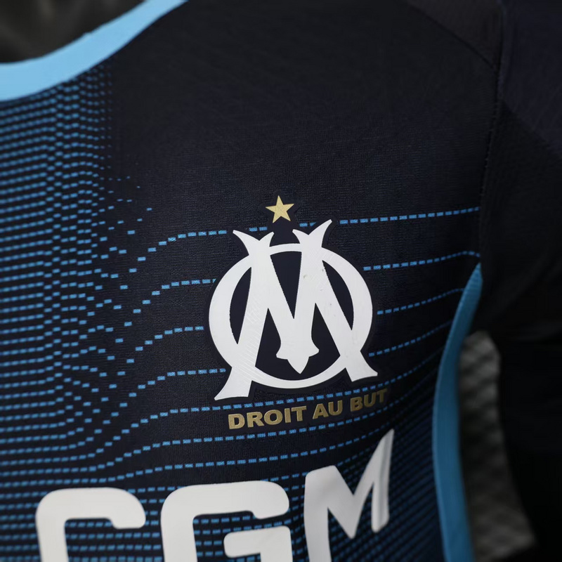 Player 2025-26 Marseille OM Away football jersey