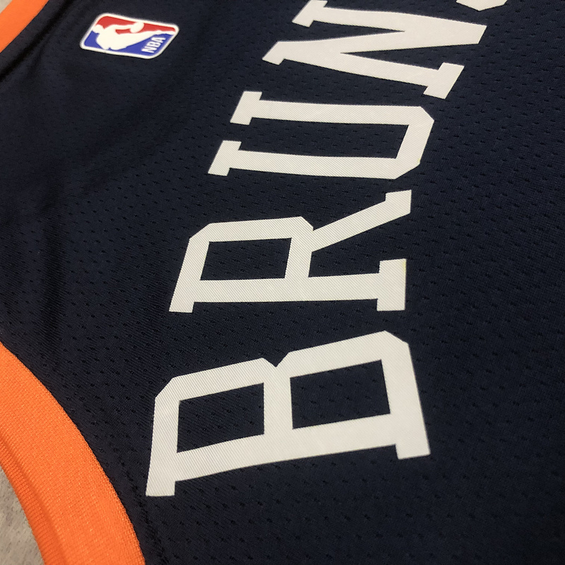 2023 New York Knicks 11 BRUNSON Basketball Jersey