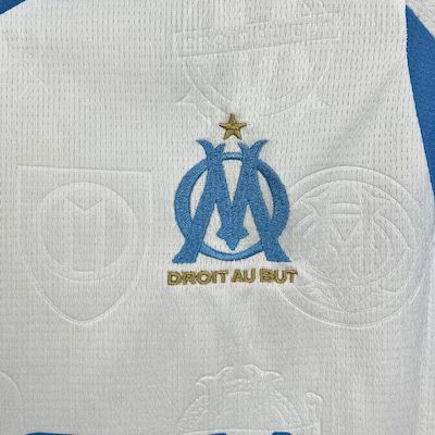 2025-26 Marseille OM Home Kids Football jersey