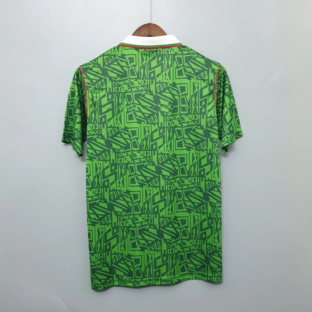 Retro 1994 Mexico home football jersey Retro