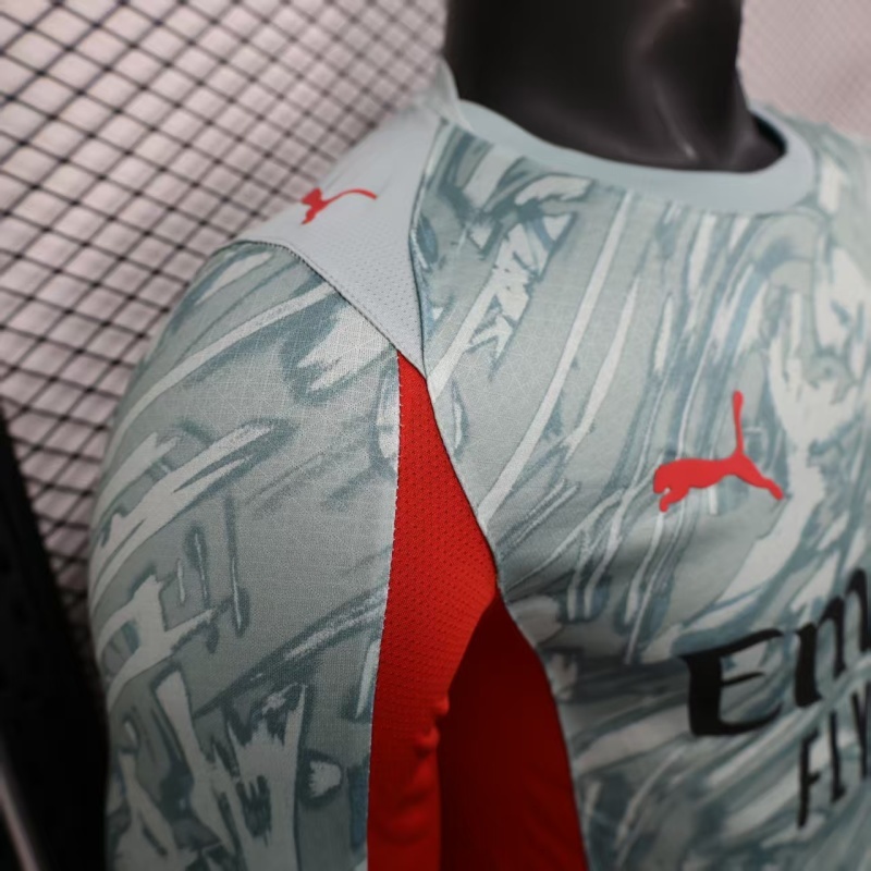 Player 2025-26 Ac Milan Goalkeeper Long Sleev Football jersey