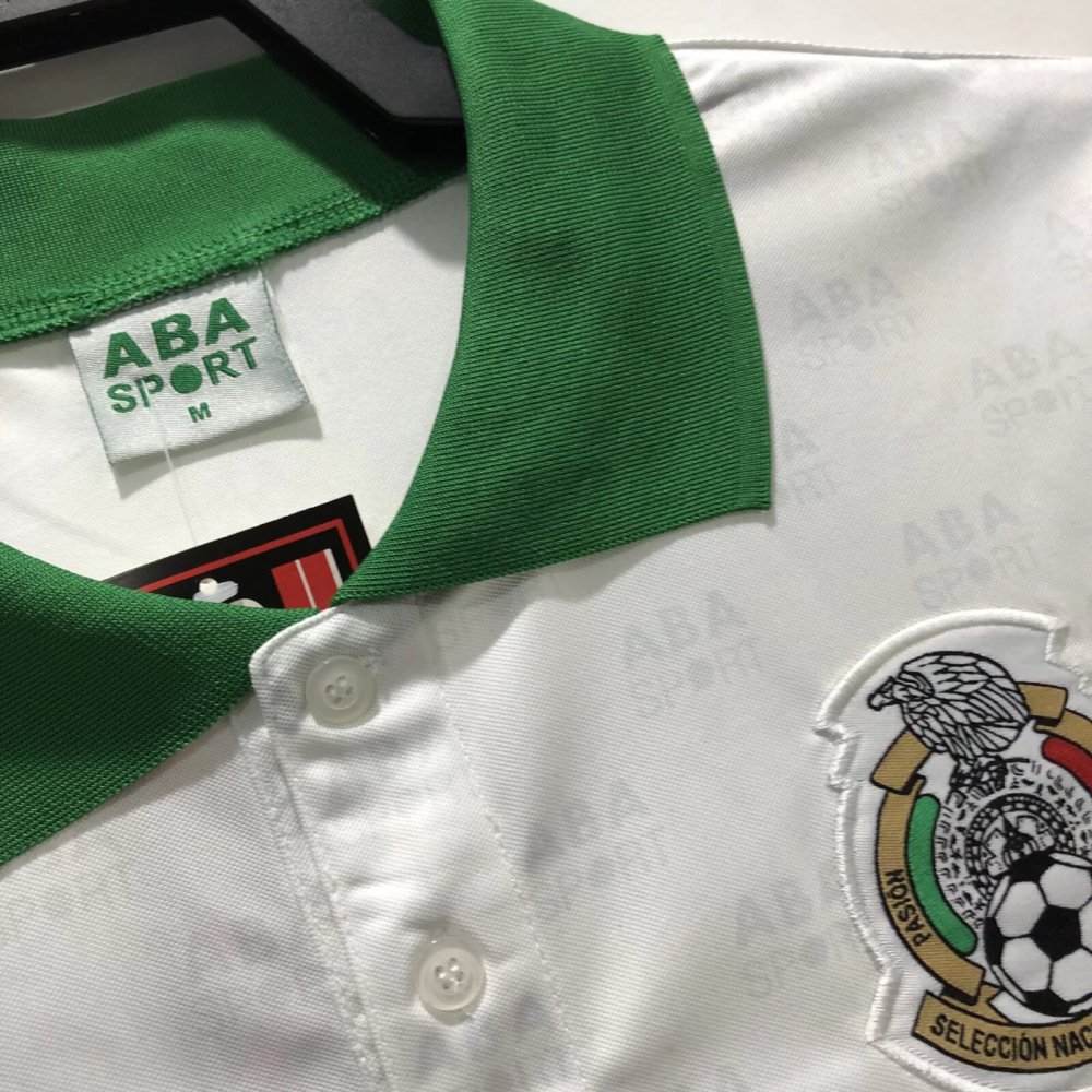 Retro 1995 Mexico Away football jersey Retro