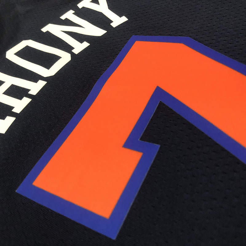 2023 New York Knicks 7 ANTHONY Basketball Jersey