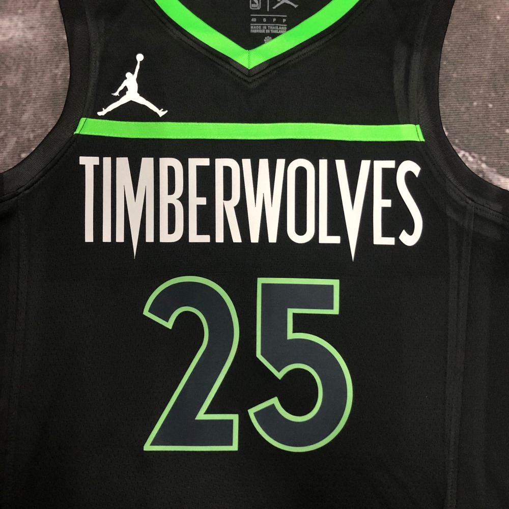 2023 NBA Minnesota Timberwolves 25 Rose Basketball Jersey