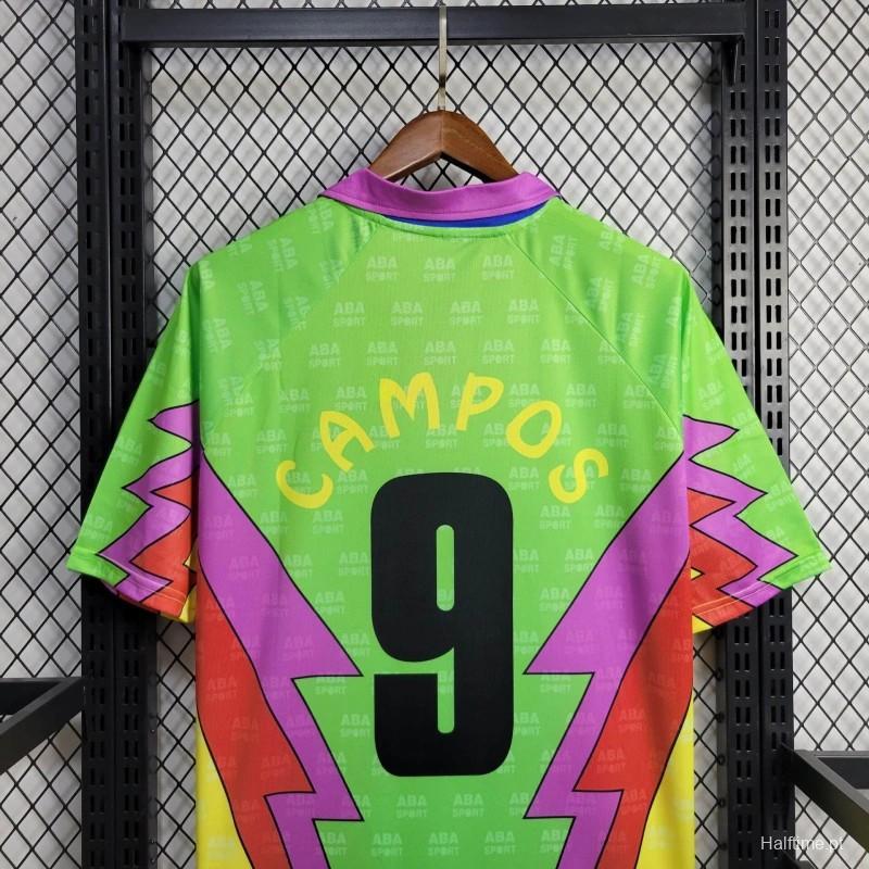 Retro 1994 World Cup Mexico Goalkeeper Jorge Campos Football jersey retro