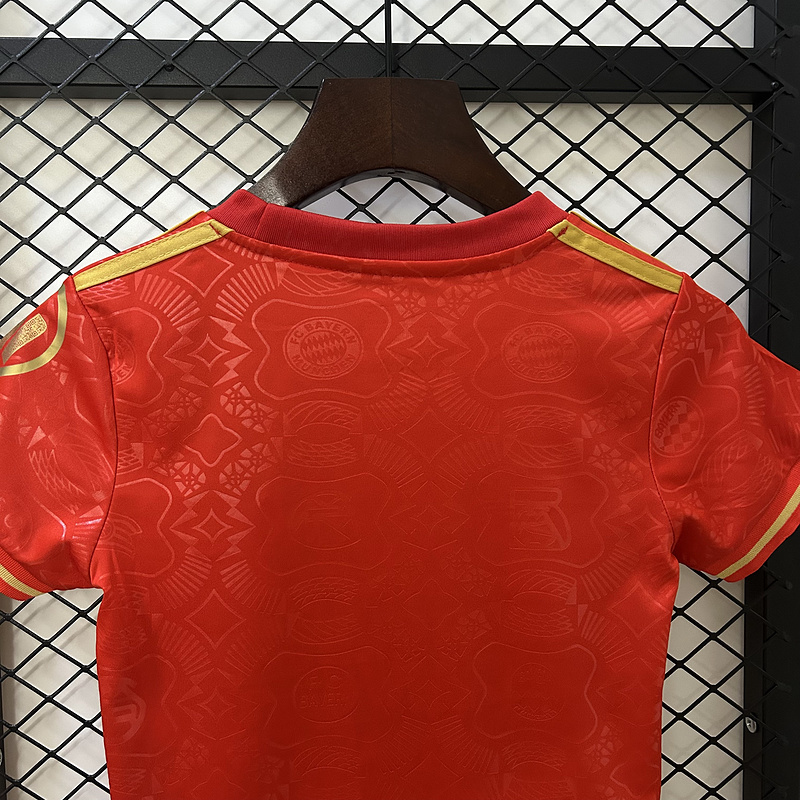 2024-25 Bayern Munchen 125th Anniversary Kids Football Jersey Set
