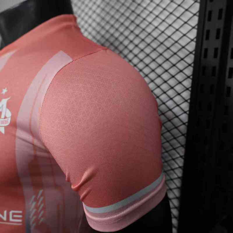Player 2025-26 Marseille OM Pink Special EditioFootball jersey