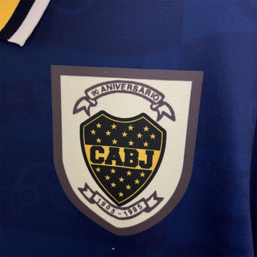 Retro 1995-96 Boca Juniors home Football jersey Retro
