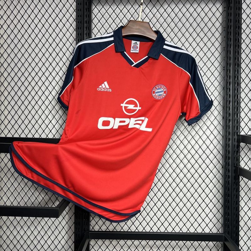 Retro 1999-01 Bayern Munchen Home Football jersey retro