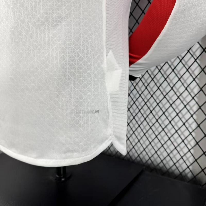 Player 2025-26 Ac Milan Away White Long Sleev Football jersey