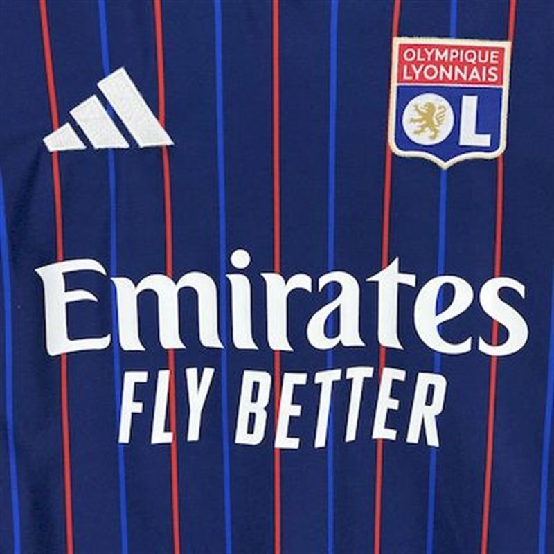 2025-26 Lyon Olympique Lyonnais away Football jersey