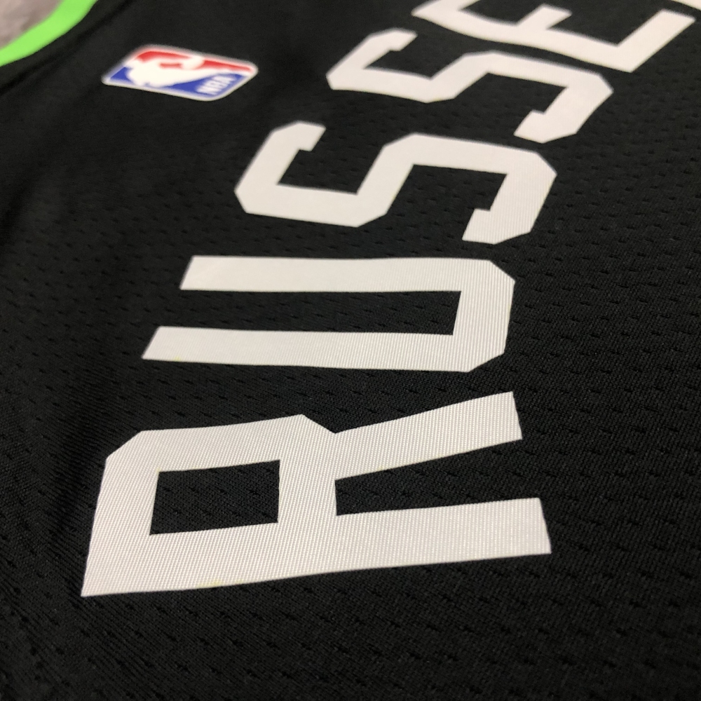 2023 NBA Minnesota Timberwolves 0 Russell Basketball Jersey