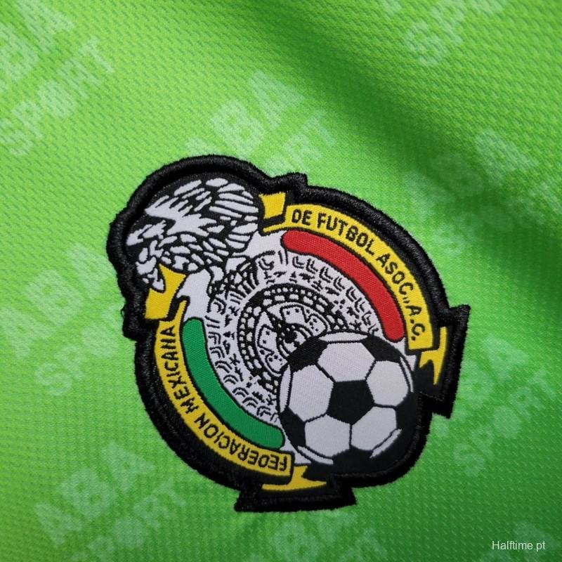 Retro 1994 World Cup Mexico Goalkeeper Jorge Campos Football jersey retro