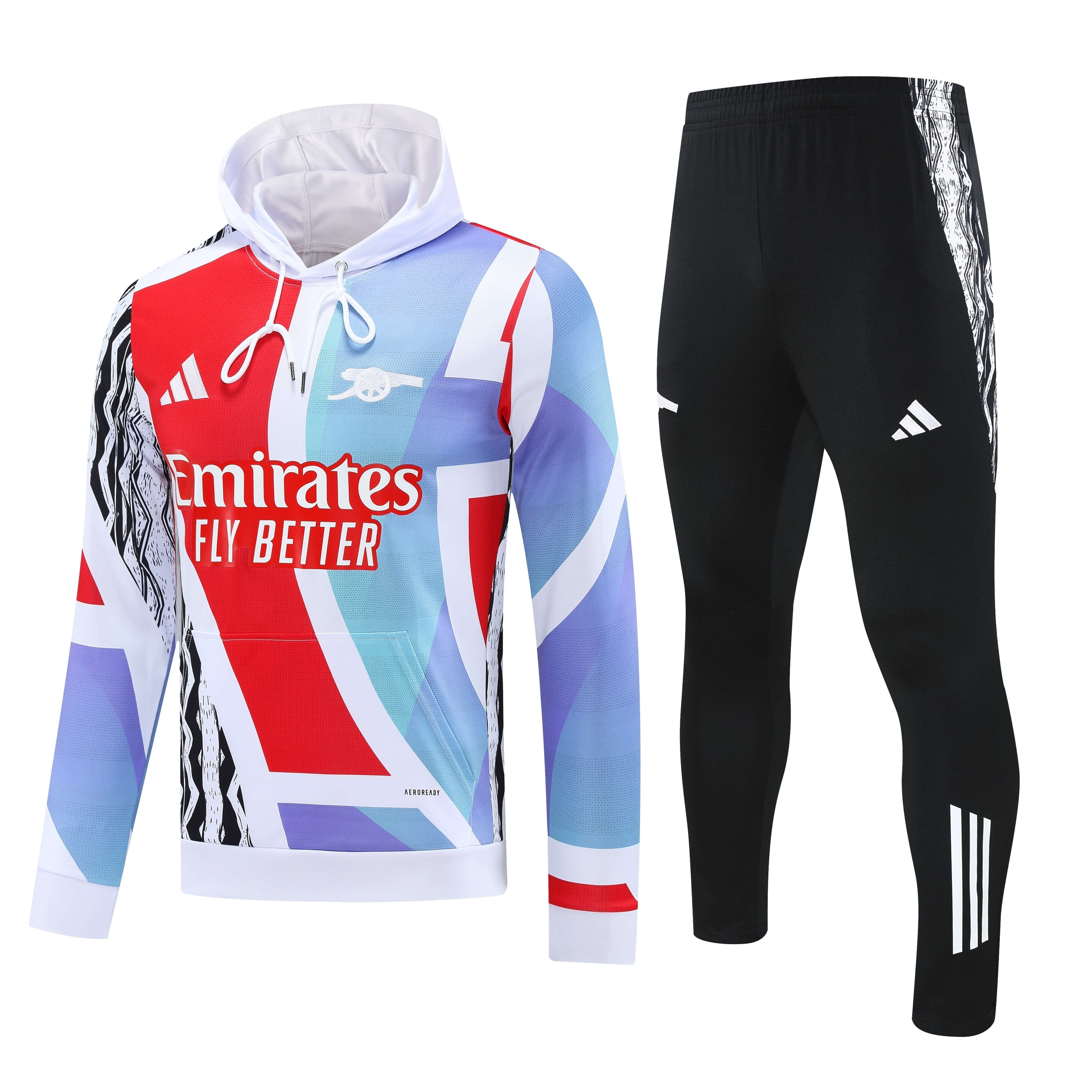 Arsenal 2025-2026 Season New Sweatshirt Set for Men and Women, Autumn/Winter Casual Hooded Sports Sweatshirt