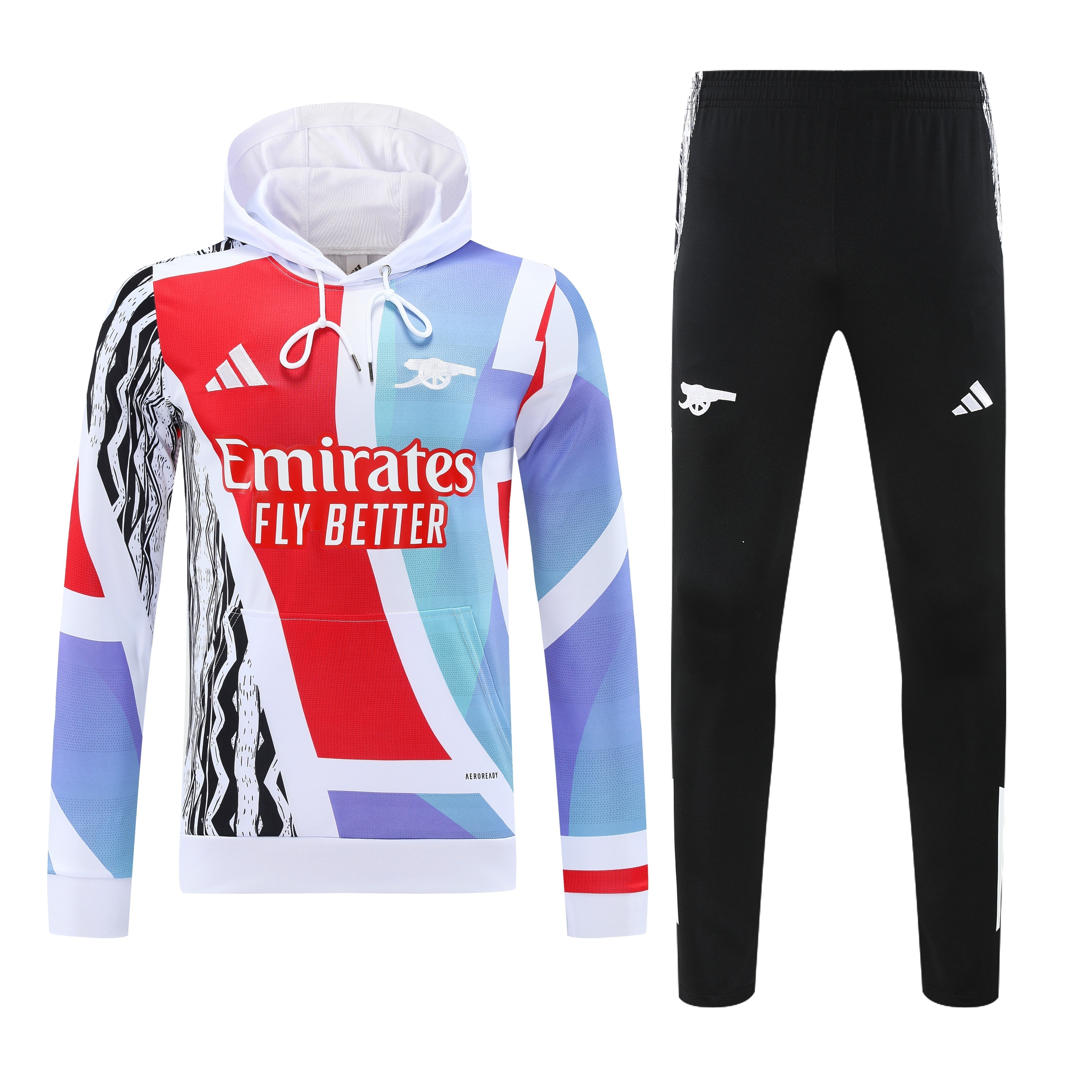 Arsenal 2025-2026 Season New Sweatshirt Set for Men and Women, Autumn/Winter Casual Hooded Sports Sweatshirt