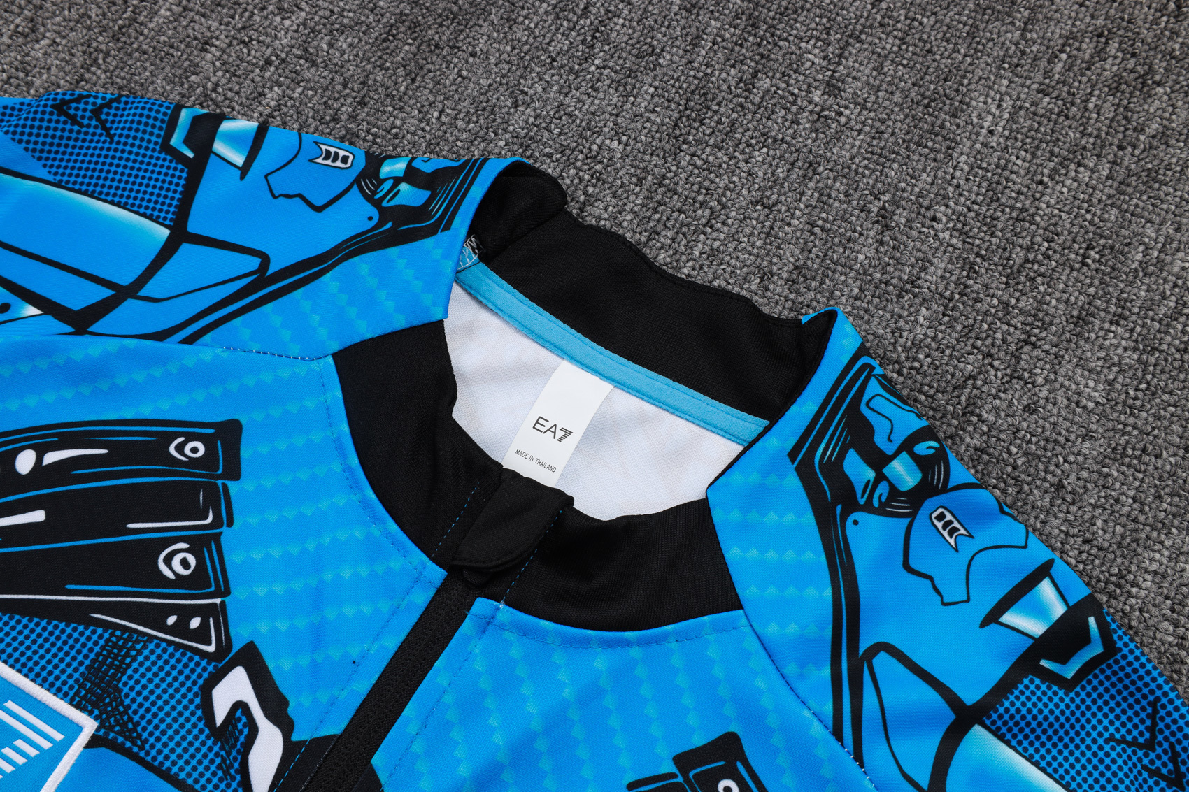 2025-26 Naples long-length jacket training suit