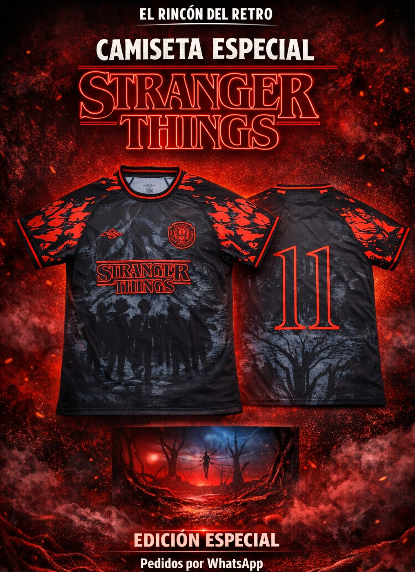 CAMISETA ESPECIAL STRANGER THINGS
