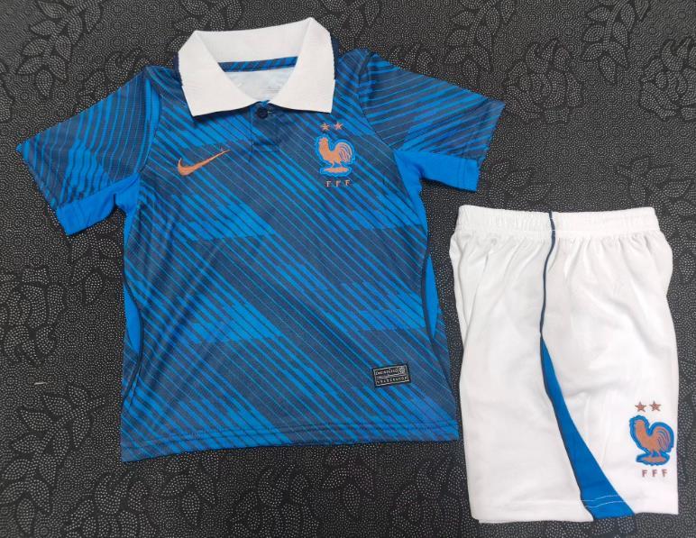 Kids 2026 World Cup France away jersey