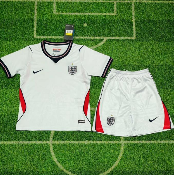 Kids 2026 World Cup jersey England away fan version