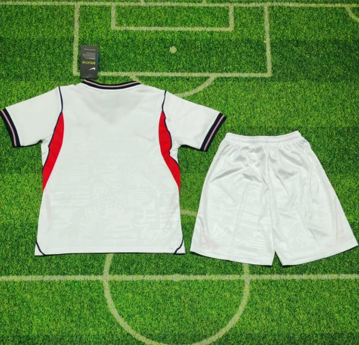 Kids 2026 World Cup jersey England away fan version