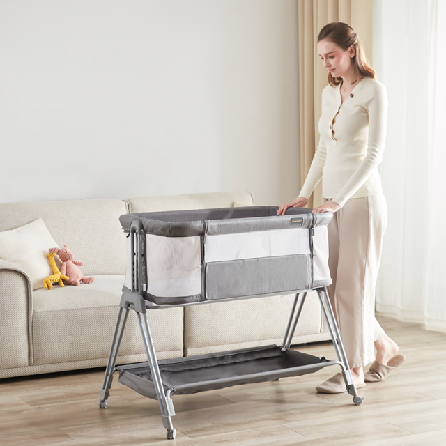Gromast Infant Nursery Crib GT063 Wholesale Supplier | Bulk Baby Cot Stock