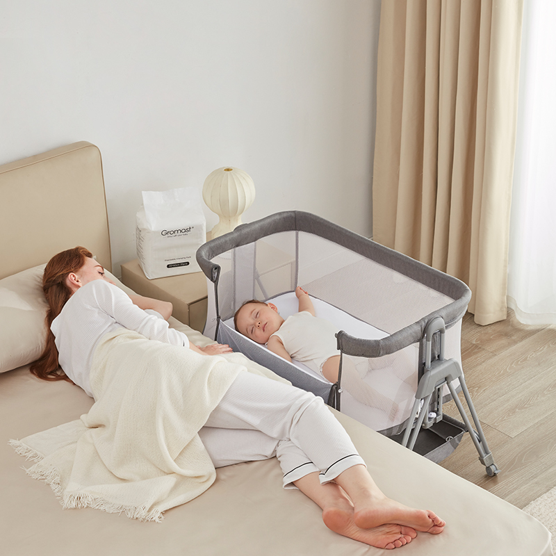 Gromast Infant Nursery Crib GT063 Wholesale Supplier | Bulk Baby Cot Stock