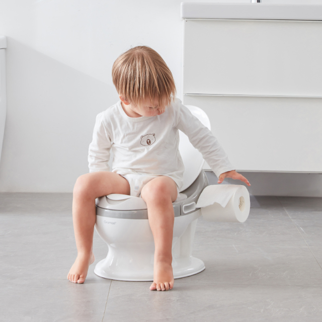 Gromast Realistic Training Potty Toilet GT038 Wholesale Supplier | Bulk Toddler Toilet Seat Stock