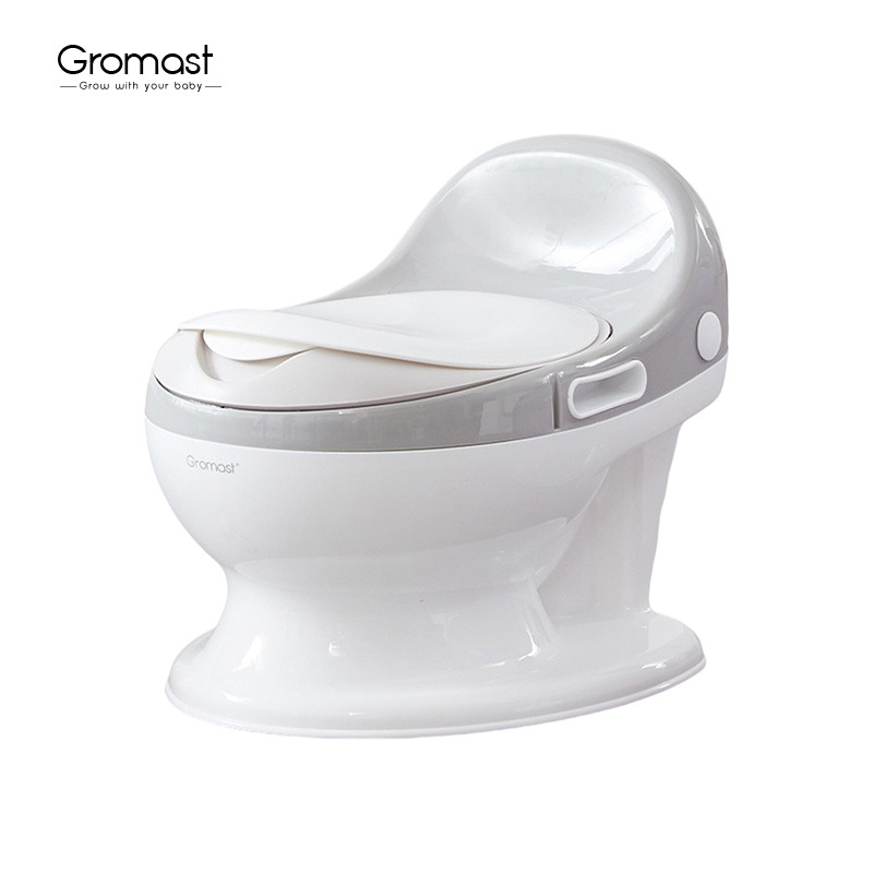 Gromast Realistic Training Potty Toilet GT038 Wholesale Supplier | Bulk Toddler Toilet Seat Stock