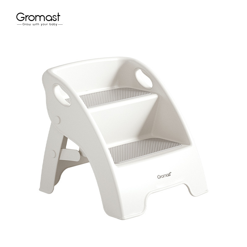 Gromast Foldable Nursery Step Stool GT048 Wholesale Supplier | Bulk Portable Kids Stool Stock