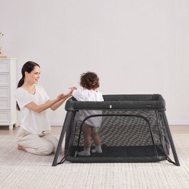 Gromast Portable Baby Playpen GT069 Wholesale Supplier | Bulk Infant Safety Yard Stock