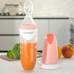 Gromast Silicone Squeeze Feeder GT030 Wholesale Supplier | Bulk Food Dispensing Spoon Stock