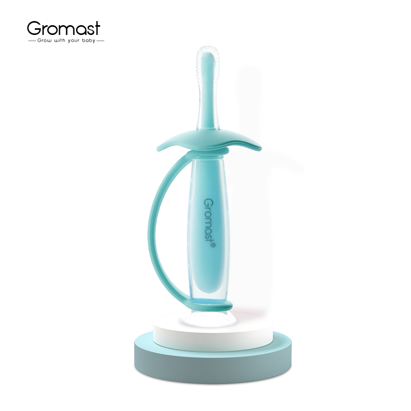 Gromast Silicone Training Toothbrush GT033 Wholesale Supplier | Bulk Infant Oral Care Stock