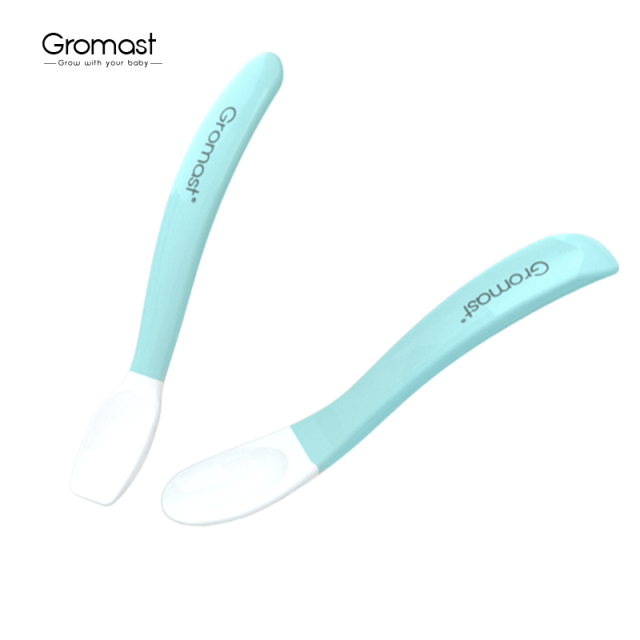 Gromast Silicone Safety Spoon Set GT034 Wholesale Supplier | Bulk Infant Weaning Stock