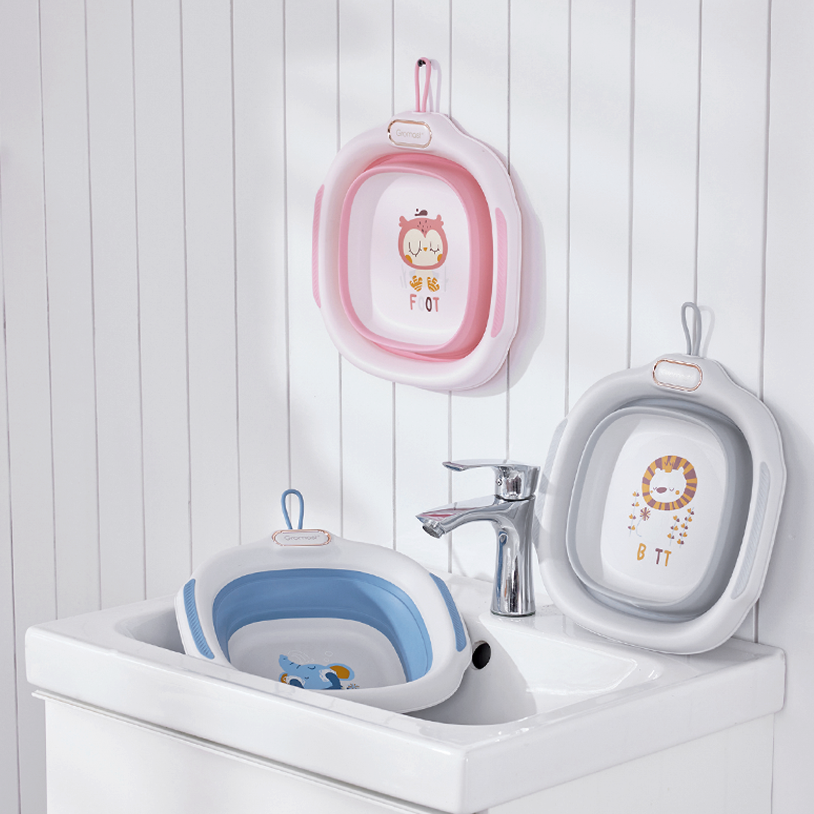 Gromast Portable Folding Washbasin GT071 Wholesale Supplier | Bulk Collapsible Basin Stock
