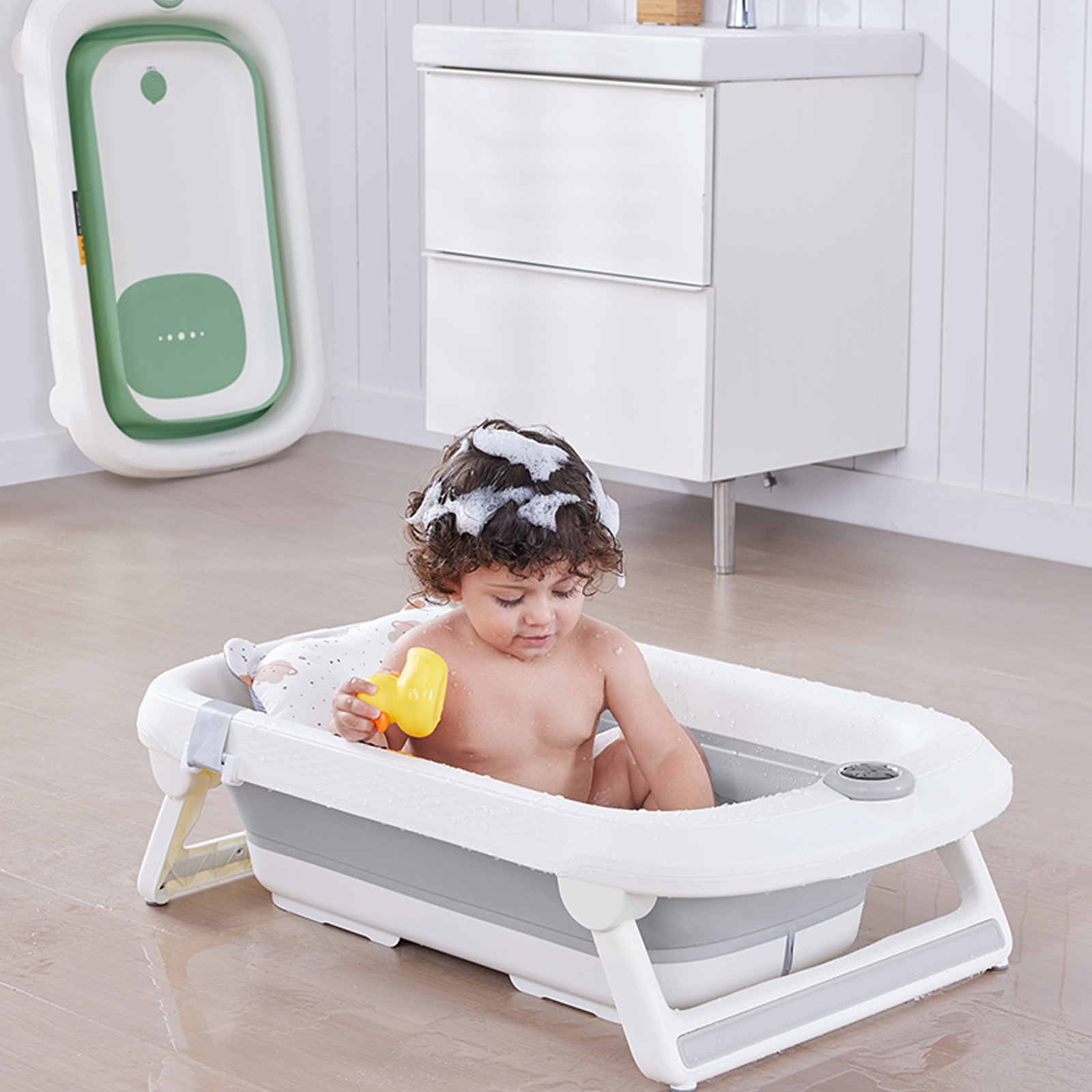 Gromast Newborn Baby Bathtub GT073 Wholesale Supplier | Bulk Infant Bath Tub Stock