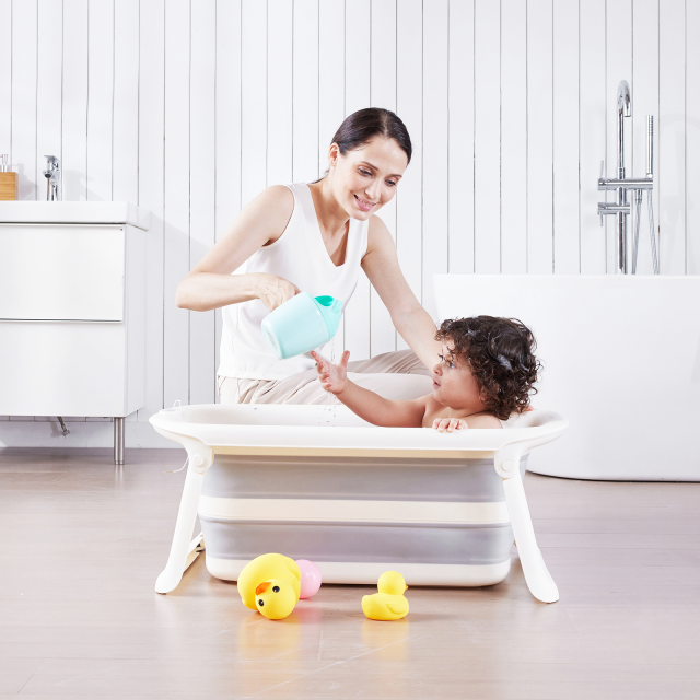 Gromast Extra Deep Baby Bathtub GT075 Wholesale Supplier | Bulk Toddler Bathing Stock