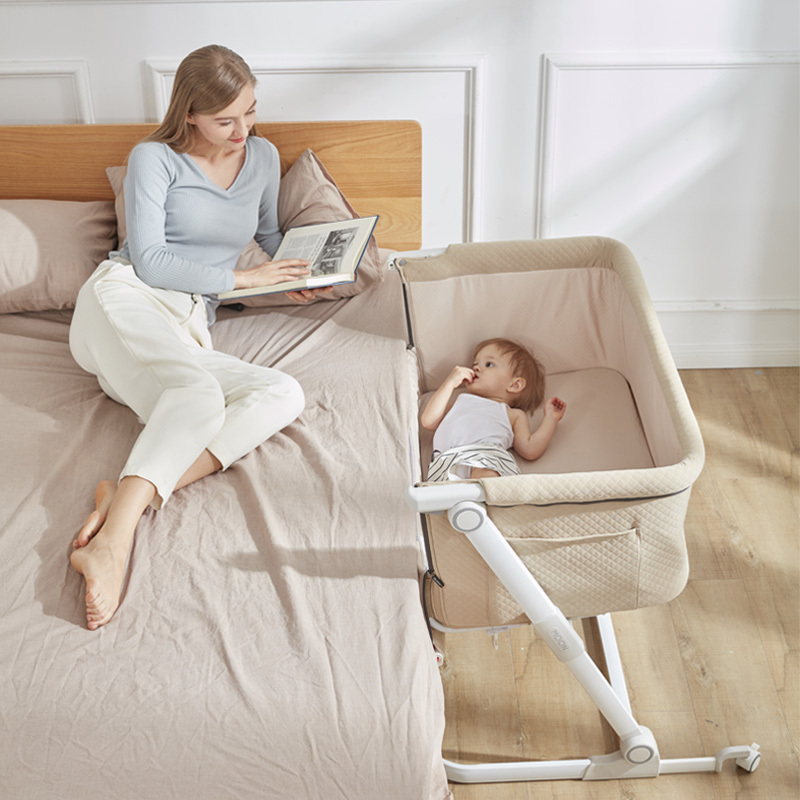 Gromast Foldable Baby Bedside Sleeper GT040 Wholesale Supplier | Bulk Co-Sleeper Stock