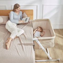 Gromast Foldable Baby Bedside Sleeper GT040 Wholesale Supplier | Bulk Co-Sleeper Stock