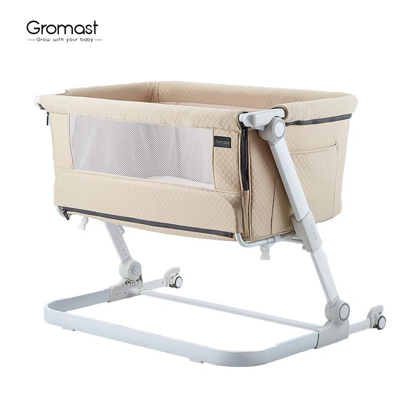 Gromast Foldable Baby Bedside Sleeper GT040 Wholesale Supplier | Bulk Co-Sleeper Stock