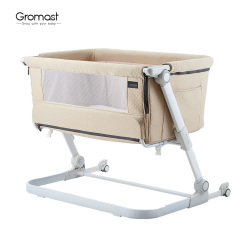 Gromast Foldable Baby Bedside Sleeper GT040 Wholesale Supplier | Bulk Co-Sleeper Stock
