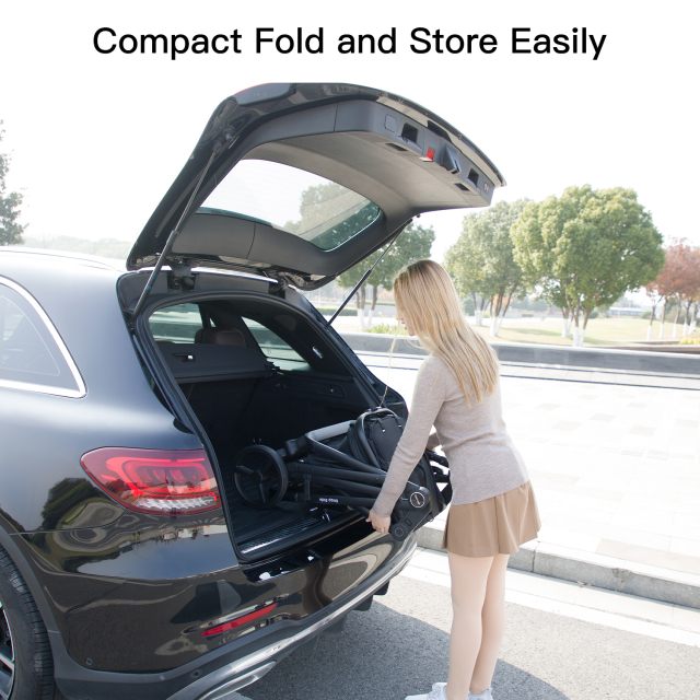 Gromast 3-in-1 Convertible Stroller with Reversible Seat