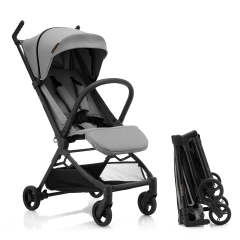Gromast F2-Foldito Lightweight Stroller with Cabin-Size UPF 50+ Canopy