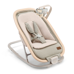 Gromast 2-in-1 Baby Bouncer and Rocker with Travel Bag