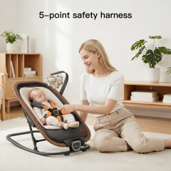 Gromast 2-in-1 Baby Bouncer and Rocker with Travel Bag