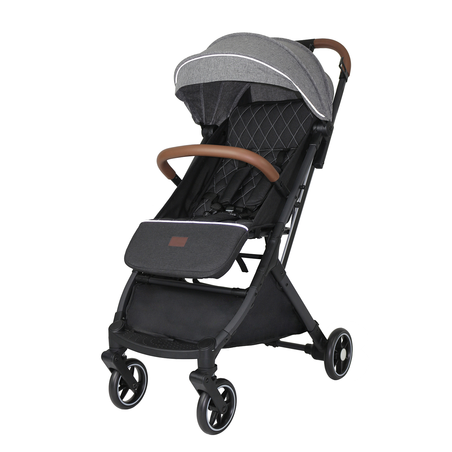 One-hand Folding ODM Compact Baby Stroller Travel System with R44 Car Seat