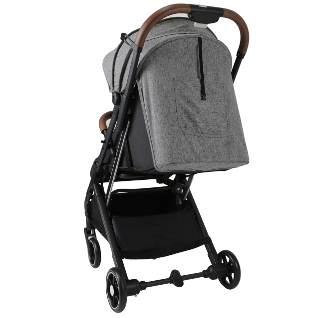 One-hand Folding ODM Compact Baby Stroller Travel System with R44 Car Seat