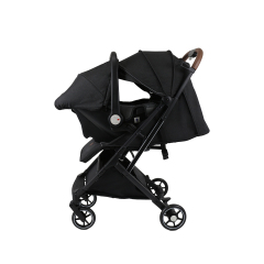 One-hand Folding ODM Compact Baby Stroller Travel System with R44 Car Seat