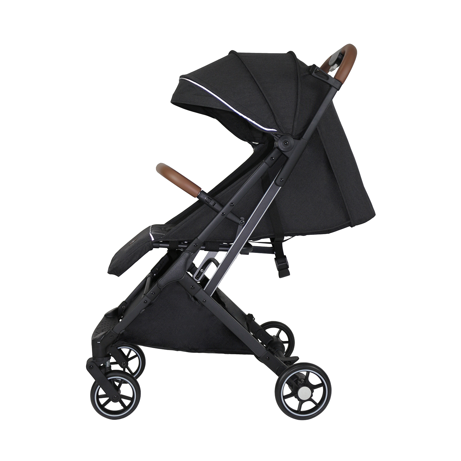 One-hand Folding ODM Compact Baby Stroller Travel System with R44 Car Seat