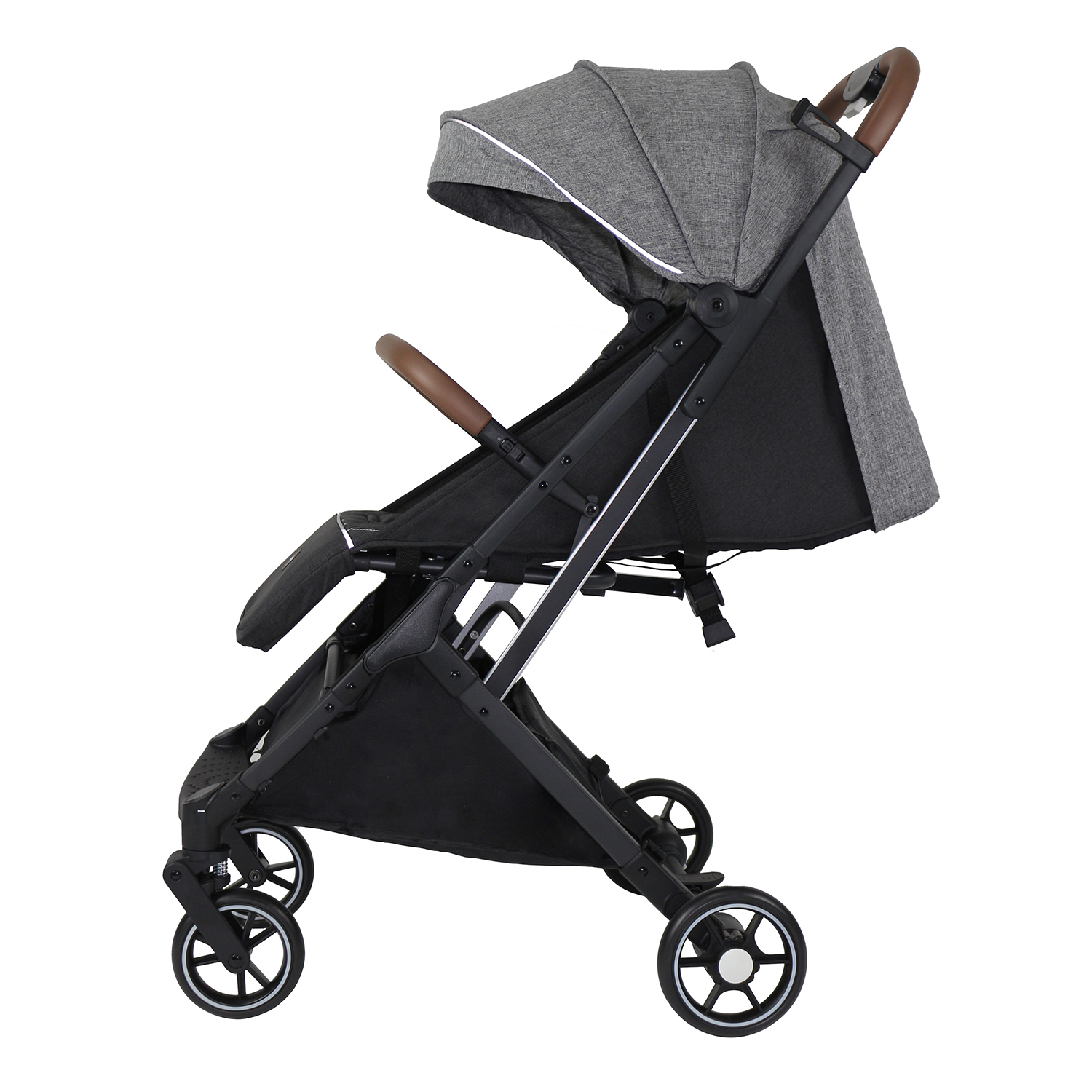 One-hand Folding ODM Compact Baby Stroller Travel System with R44 Car Seat